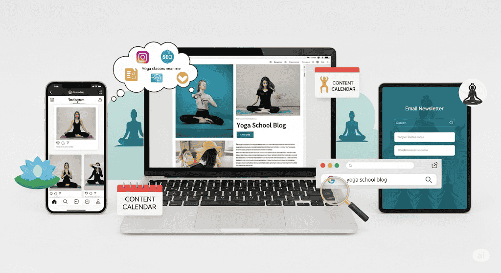 Yoga school Digital marketing strategy